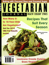 Vegetarian Journal 2010 issue 3 cover