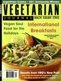 Vegetarian Journal 2011 issue 4 cover