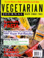 Vegetarian Journal Cover